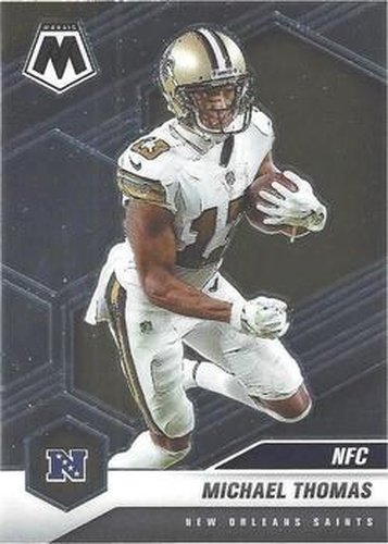 #216 Michael Thomas - New Orleans Saints - 2021 Panini Mosaic Football