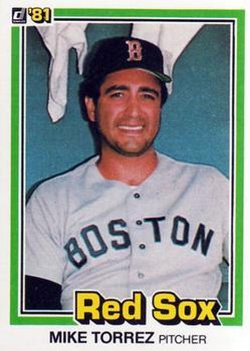 #216 Mike Torrez - Boston Red Sox - 1981 Donruss Baseball