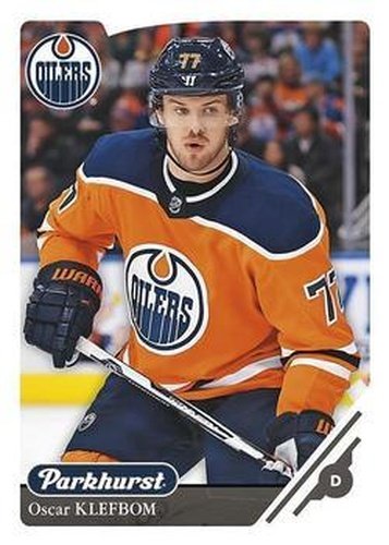 #216 Oscar Klefbom - Edmonton Oilers - 2018-19 Parkhurst Hockey