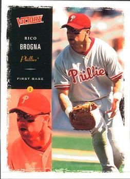 #216 Rico Brogna - Philadelphia Phillies - 2000 Upper Deck Victory Baseball