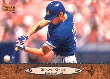 #216 Shawn Green - Toronto Blue Jays - 1996 Upper Deck Baseball
