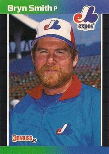 #216 Bryn Smith - Montreal Expos - 1989 Donruss Baseball