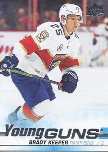 #216 Brady Keeper - Florida Panthers - 2019-20 Upper Deck Hockey
