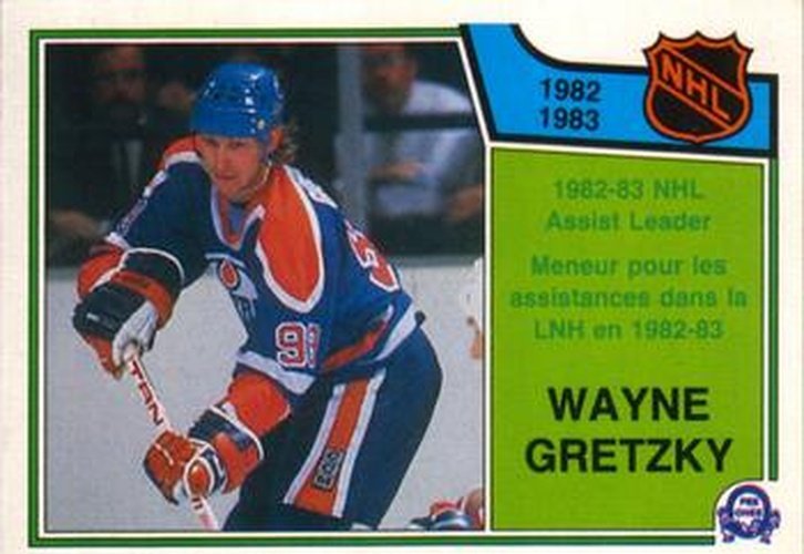 #216 Wayne Gretzky - Edmonton Oilers - 1983-84 O-Pee-Chee Hockey