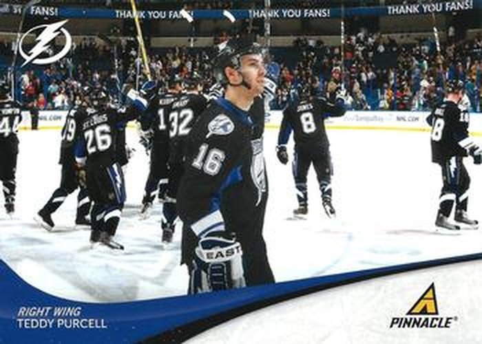#216 Teddy Purcell - Tampa Bay Lightning - 2011-12 Panini Pinnacle Hockey