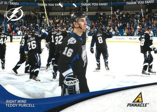 #216 Teddy Purcell - Tampa Bay Lightning - 2011-12 Panini Pinnacle Hockey
