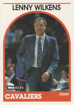 #216 Lenny Wilkens - Cleveland Cavaliers - 1989-90 Hoops Basketball