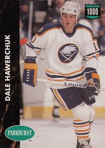 #216 Dale Hawerchuk - Buffalo Sabres - 1991-92 Parkhurst Hockey