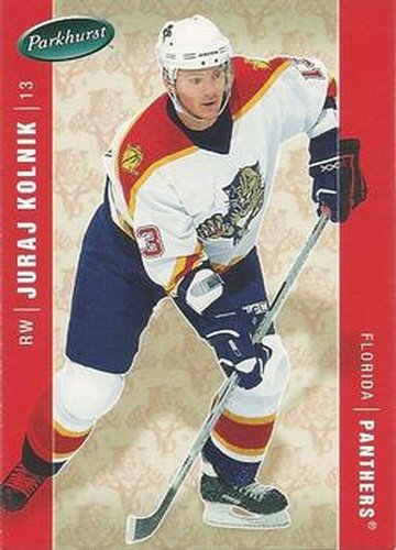 #216 Juraj Kolnik - Florida Panthers - 2005-06 Parkhurst Hockey