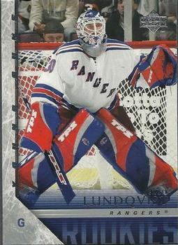 #216 Henrik Lundqvist - New York Rangers - 2005-06 Upper Deck Hockey