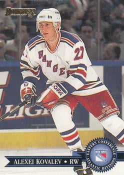 #216 Alexei Kovalev - New York Rangers - 1995-96 Donruss Hockey