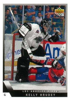 #216 Kelly Hrudey - Los Angeles Kings - 1993-94 Upper Deck Hockey