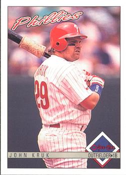 #216 John Kruk - Philadelphia Phillies - 1993 O-Pee-Chee Baseball
