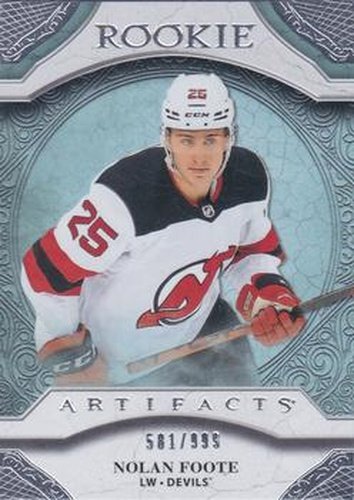#RED216 Nolan Foote - New Jersey Devils - 2020-21 Upper Deck Artifacts Hockey