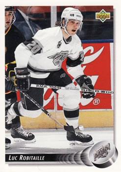 #216 Luc Robitaille - Los Angeles Kings - 1992-93 Upper Deck Hockey