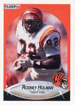 #216 Rodney Holman - Cincinnati Bengals - 1990 Fleer Football