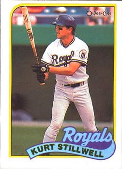 #217 Kurt Stillwell - Kansas City Royals - 1989 O-Pee-Chee Baseball