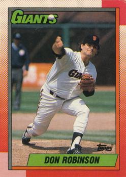 #217 Don Robinson - San Francisco Giants - 1990 Topps Baseball