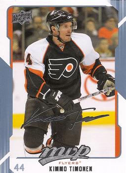#217 Kimmo Timonen - Philadelphia Flyers - 2008-09 Upper Deck MVP Hockey