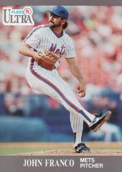 #217 John Franco - New York Mets - 1991 Ultra Baseball