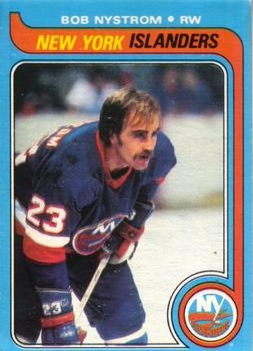 #217 Bob Nystrom - New York Islanders - 1979-80 O-Pee-Chee Hockey