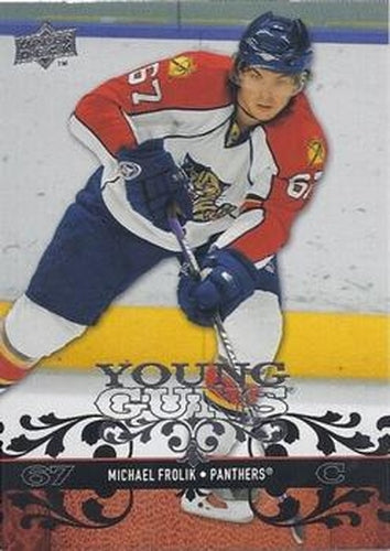 #217 Michael Frolik - Florida Panthers - 2008-09 Upper Deck Hockey