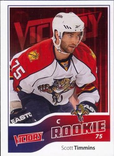 #217 Scott Timmins - Florida Panthers - 2011-12 Upper Deck Victory Hockey