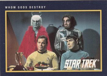 #217 Whom Gods Destroy - 1991 Impel Star Trek 25th Anniversary