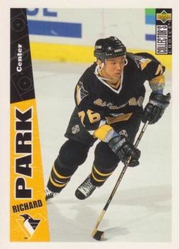 #217 Richard Park - Pittsburgh Penguins - 1996-97 Collector's Choice Hockey