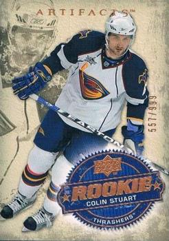 #217 Colin Stuart - Atlanta Thrashers - 2008-09 Upper Deck Artifacts Hockey
