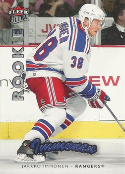 #217 Jarkko Immonen - New York Rangers - 2006-07 Ultra Hockey