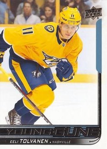 #217 Eeli Tolvanen - Nashville Predators - 2018-19 Upper Deck Hockey