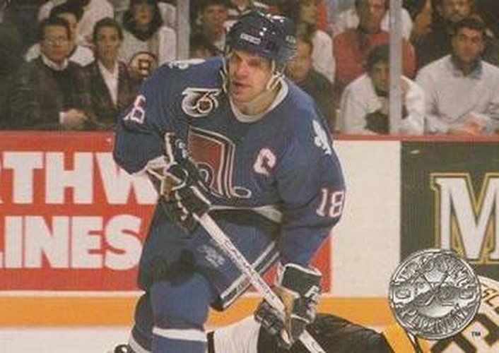 #217 Mike Hough - Quebec Nordiques - 1991-92 Pro Set Platinum Hockey