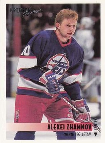 #217 Alexei Zhamnov - Winnipeg Jets - 1994-95 O-Pee-Chee Premier Hockey
