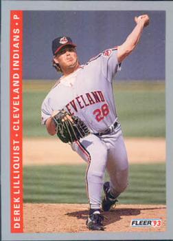 #217 Derek Lilliquist - Cleveland Indians - 1993 Fleer Baseball