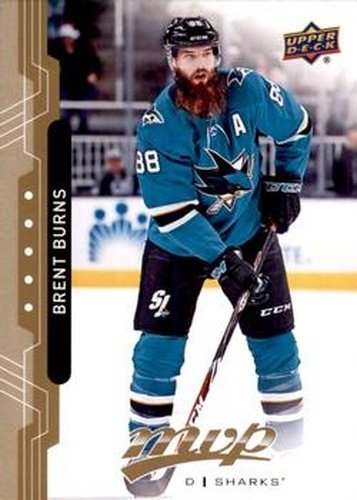 #217 Brent Burns - San Jose Sharks - 2018-19 Upper Deck MVP Hockey