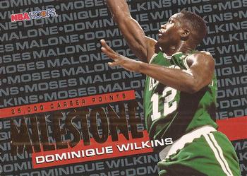 #217 Dominique Wilkins - Boston Celtics - 1995-96 Hoops Basketball