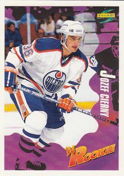 #217 Jozef Cierny - Edmonton Oilers - 1994-95 Score Hockey