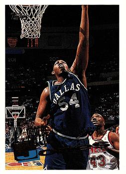 #217 Popeye Jones - Dallas Mavericks - 1995-96 Topps Basketball