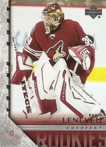 #217 David Leneveu - Phoenix Coyotes - 2005-06 Upper Deck Hockey