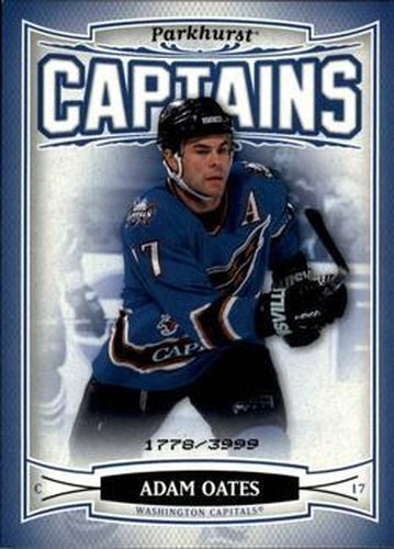 #217 Adam Oates - Washington Capitals - 2006-07 Parkhurst Hockey