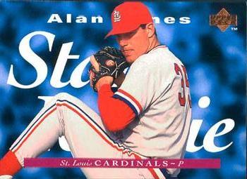 #217 Alan Benes - St. Louis Cardinals - 1995 Upper Deck Baseball
