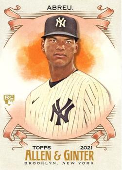 #217 Albert Abreu - New York Yankees - 2021 Topps Allen & Ginter Baseball