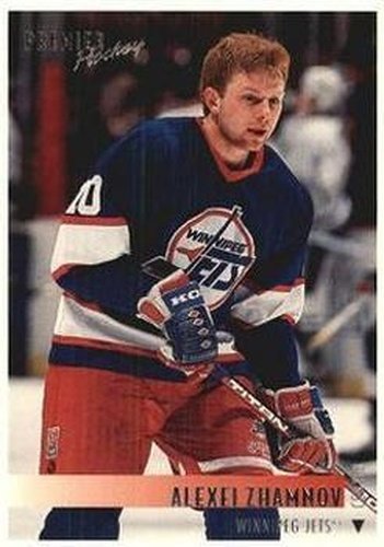 #217 Alexei Zhamnov - Winnipeg Jets - 1994-95 Topps Premier Hockey