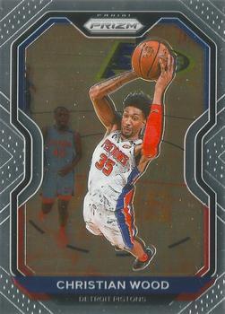 #217 Christian Wood - Detroit Pistons - 2020-21 Panini Prizm Basketball