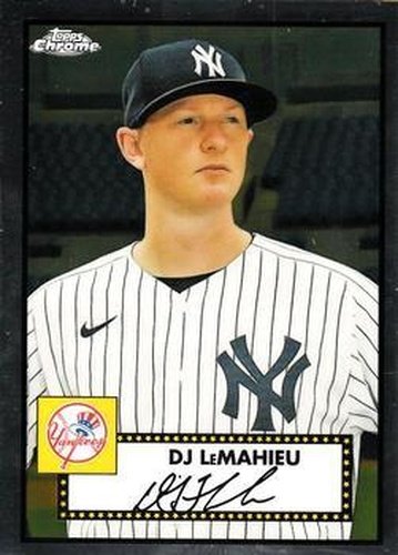 #217 DJ LeMahieu - New York Yankees - 2021 Topps Chrome Platinum Anniversary Baseball
