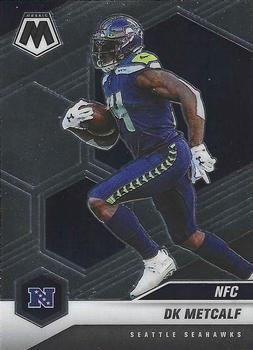 #217 DK Metcalf - Seattle Seahawks - 2021 Panini Mosaic Football
