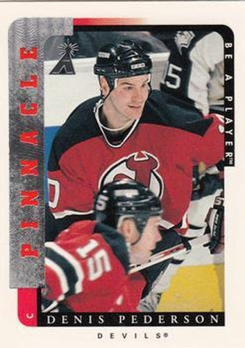 #217 Denis Pederson - New Jersey Devils - 1996-97 Pinnacle Be a Player Hockey