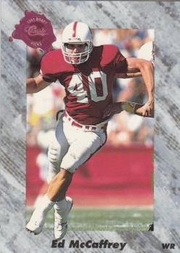 #217 Ed McCaffrey - New York Giants - 1991 Classic Four Sport