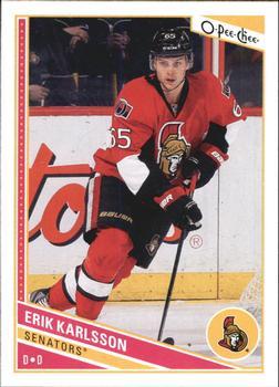 #217 Erik Karlsson - Ottawa Senators - 2013-14 O-Pee-Chee Hockey